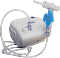 A&D Medical UN-014 Kompaktowy Nebulizator Kompresorowy, kolor biały/niebieski