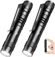 2x mini latarka kieszonkowa 8,9 cm z klipsem kieszonkowym Flintronic ‎F4-3394410