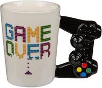 Kubek/Materiał: kamionka/Wymiary: 14,5 x 11,5 cm