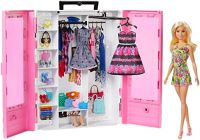 Barbie Fashionistas - Szafa Na Ubranka + Lalka