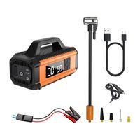 Jump starter 2 w 1 PCMOS Y-QB05 10000 mAh z kompresorem w Biedronka Home