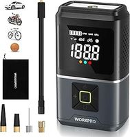 WORKPRO Bezprzewodowa sprężarka powietrza, 2500 mAh