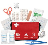 com-four® Zestaw Pierwszej Pomocy Traveller 38 elementów