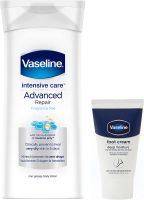Vaseline - balsam do ciała Advanced Repair 400ml + prezent krem do stóp 50ml