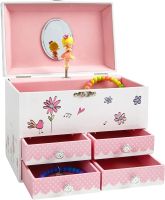 Pozytywka razem z pudełkiem na biżuterię