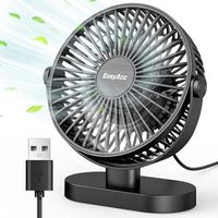 EasyAcc Mini wentylator stołowy USB przenośny wentylator biurkowy do biura