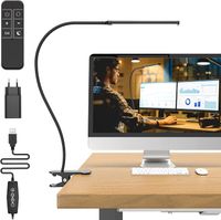 Lampy biurkowe do biura, domu, 3 kolory i 10 jasności