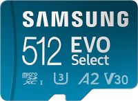 Samsung EVO Select mSD MB-ME512KA/EU, Karta Pamięci, 512 GB