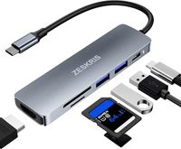 Hub USB C, adapter USB ZESKRIS