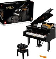 LEGO 21323 Ideas Fortepian, Zestaw Kolekcjonerski Zrób to Sam, Dekoracje do Domu, Klocki dla Dorosłych, Prezent na Urodziny lub pod Choinkę