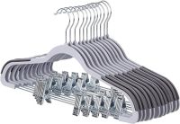 SONGMICS 12 sztuk wieszaków na spodnie