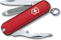 Victorinox Rally mały scyzoryk, 9 funkcji, śrubokręt, otwieracz do butelek, czerwony