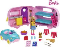 Barbie, Przyczepa Kempingowa Chelsea + Lalka