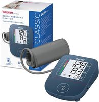 Beurer BM 25 ciśnieniomierz naramienny, prosta obsługa jednym przyciskiem, dokładny pomiar, wykrywanie arytmii, złącze USB-C, mankiet na 22-42 cm, przesyłanie danych do Apple Health i innych