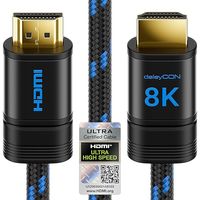 deleyCON 2m Kabel 8K HDMI 2.1b