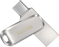 SanDisk Ultra 256GB Dual Drive Luxe Type-C 150MB/s USB 3.1 Gen 1, Silver