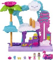 Polly Pocket Flamingowa myjnia Zestaw HHJ05
