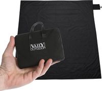 Ultracienki mini koc plażowy o wymiarach 160x140 cm Vaily