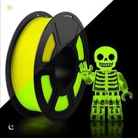 TECBEARS Świecący w ciemności filament PETG do drukarki 3D, 1,75 mm
