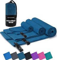 Zestaw 3 ręczników z mikrofibry Zenacross z torbą do noszenia