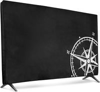 kwmobile Osłona przeciwpyłowa do telewizora 65"