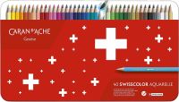 Kredki Caran D'Ache Swisscolor Aquarelle 40 szt.