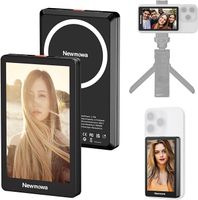 Newmowa Czarny Magnetyczny Telefon Vlog Selfie Monitor Ekran