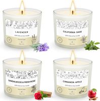 Świeca zestaw upominkowy  4pak