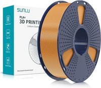 SUNLU PLA+ Filament, Filament PLA Plus Drukarki 3D 1,75 mm ± 0,02 mm, Szpula 1 kg, Kawa