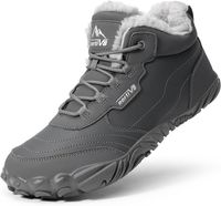 NORTIV 8 Męskie śniegowce, izolowane, wodoodporne buty outdoorowe