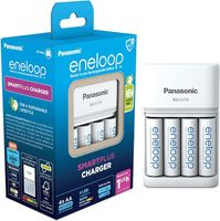 Ładowarka Panasonic eneloop  + 4 akumulatorki AA