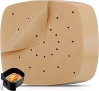 ASTER 100 szt. papieru pergaminowego do frytkownicy 21,5 cm