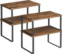 Zestaw 4 półek kuchennych na przyprawy SONGMICS KCS021X01