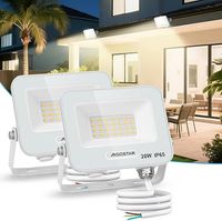 Aigostar – 20 W reflektor zewnętrzny LED, 1650 lm - 2 sztuki