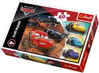 Trefl Zygzak McQueen z przyjaciółmi Puzzle 60 Elementów