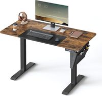 SONGMICS Biurko z elektryczną regulacją wysokości, 60 x 120 x (72-120) cm