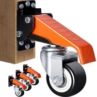 Ronlap rolki transportowe, kółka jezdne do stołu warsztatowego 300 kg