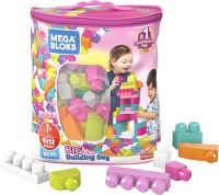 Mega Blocks - klocki 80 el., torba różowa DCH62