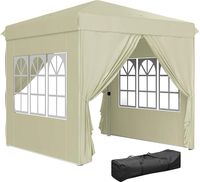 Outsunny Pawilon ok. 2,5 x 2,5 m, odporny na działanie wody, stabilny, odporny na warunki zimowe - błąd cenowy