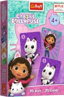 Trefl - Karty Piotruś, Gabby's Dollhouse - Popularna Gra Karciana dla Dzieci