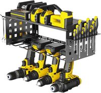 2-warstwowy organizator elektronarzędzia, regał na narzędzia dla wiertarek