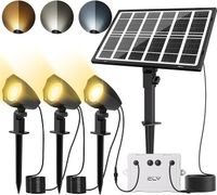 Zestaw solarnych lamp punktowych