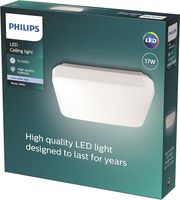Philips MyLiving lampa sufitowa LED, Mauve, 2000 lumenów, 17 W, biała, prostokątna