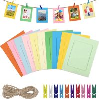 30 sztuk papierowych ramek na zdjęcia
