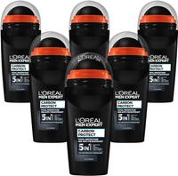 L'Oréal Men Expert Carbon Protection Antyperspirant, 6 x 50 ml