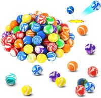 Flummis, 30 sztuk gumowych piłek Flummis, 20 mm