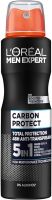 Dezodorant dla mężczyzn L'Oréal Men Expert Carbon Protect 6x150 ml (9,71 zł/szt)