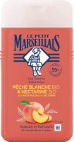 Le Petit Marseillais żel pod prysznic biała brzoskwinia bio/nektarynka bio 250 ml