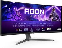 Monitor gamingowy AOC Agon Pro AG346UCDAM - 34-calowy zakrzywiony monitor do gier WQHD OLED, 175 Hz, 0,03 ms, FreeSync Premium Pro, comp. G-Sync, HDR400