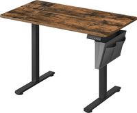 SONGMICS Biurko z elektryczną regulacją wysokości, 60 x 110 x (72-120) cm